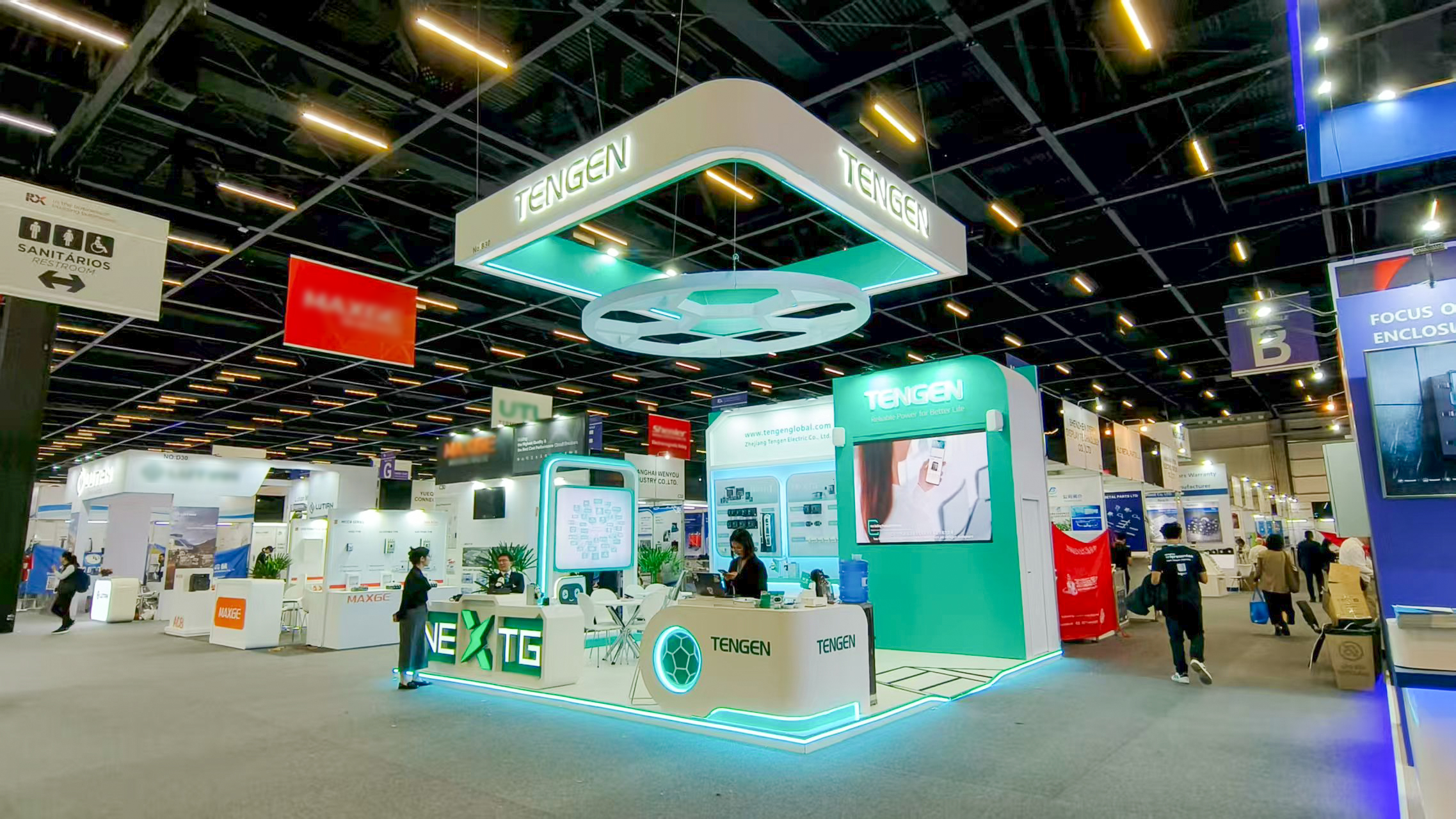 闪耀拉美丨AG8集团亮相FIEE巴西国际电力展